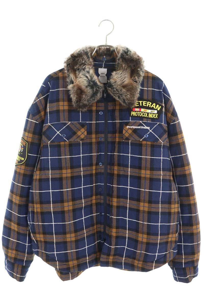 Fur Flannel Shirts Jacket