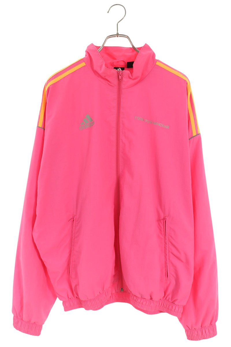 Gosha Rubchinskiy ロゴプリントナイロントラックジャケットブルゾン