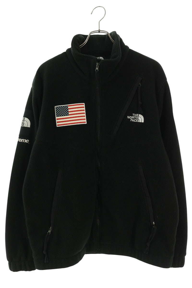 SUPREME アメリカンフラッグフリースブルゾン