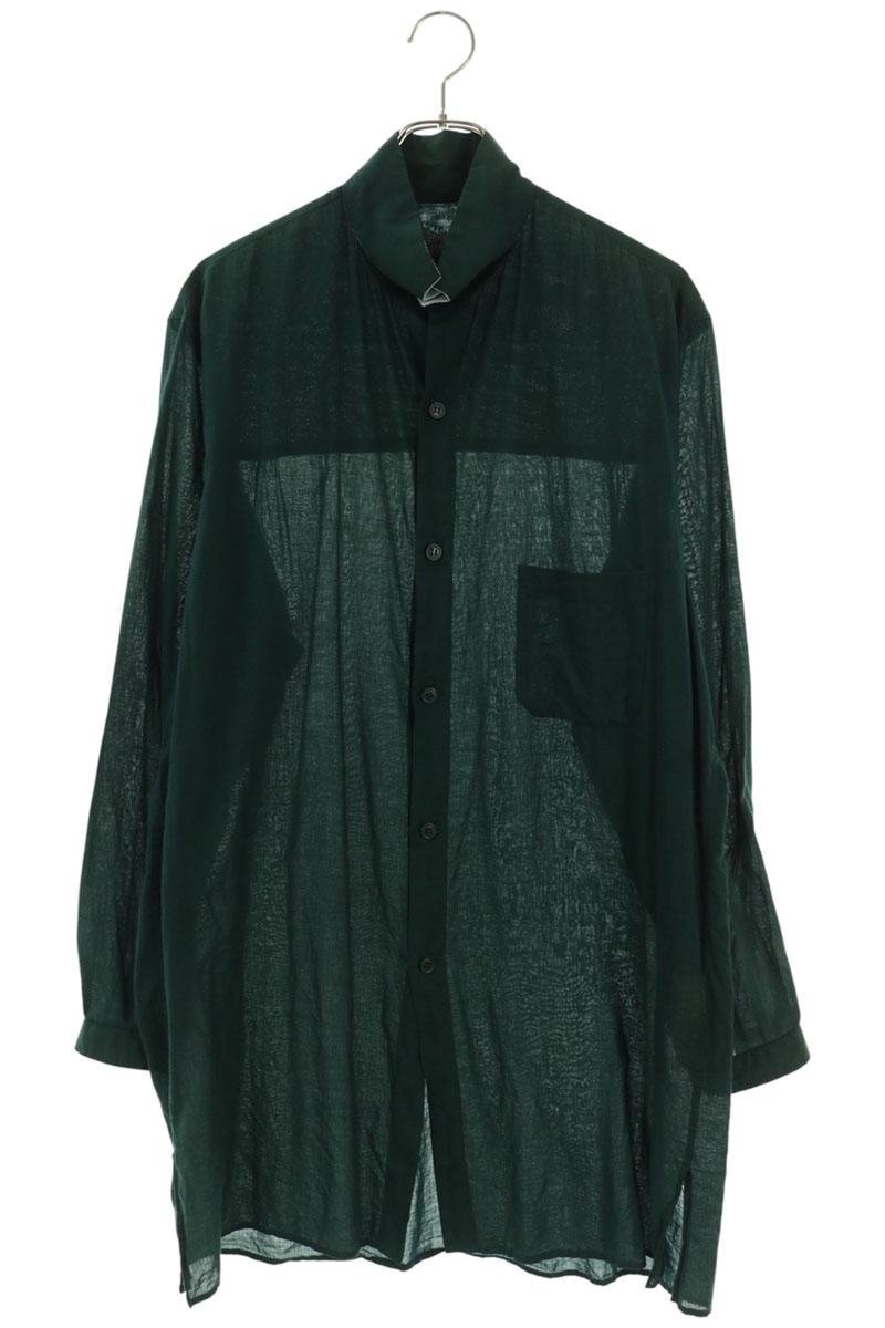 Yohji Yamamoto POUR HOMME リネン長袖シャツ