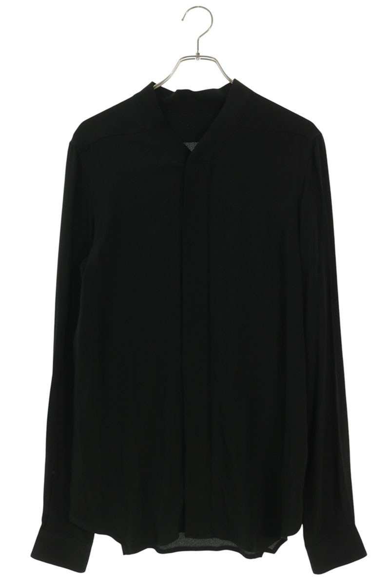 Rick Owens ノーカラー長袖シャツ