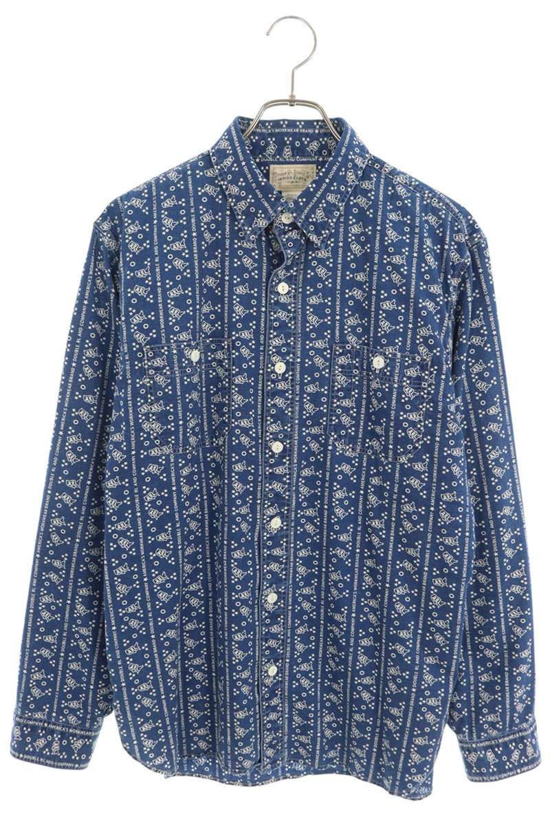 RRL ウォバッシュスターウーブン長袖シャツ