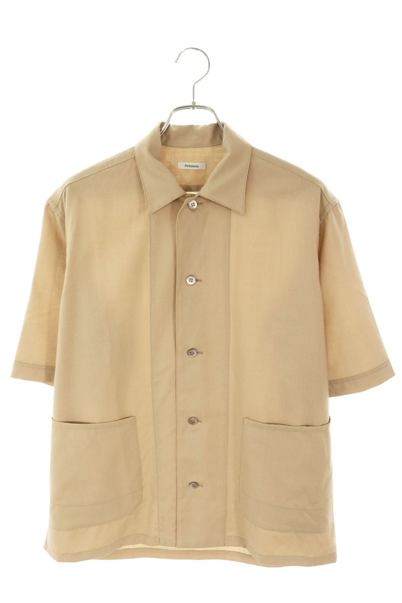 オープンカラーShort-sleeve Shirt