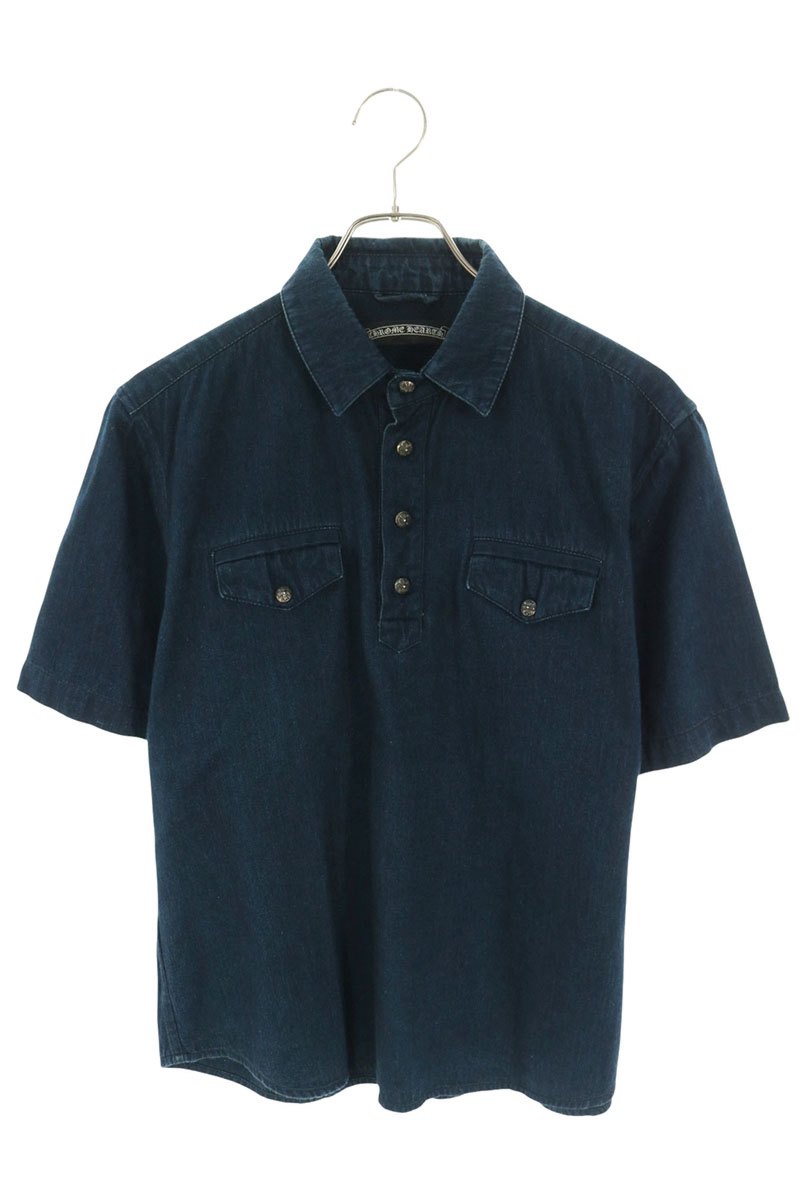 DENIM POLO SHIRT