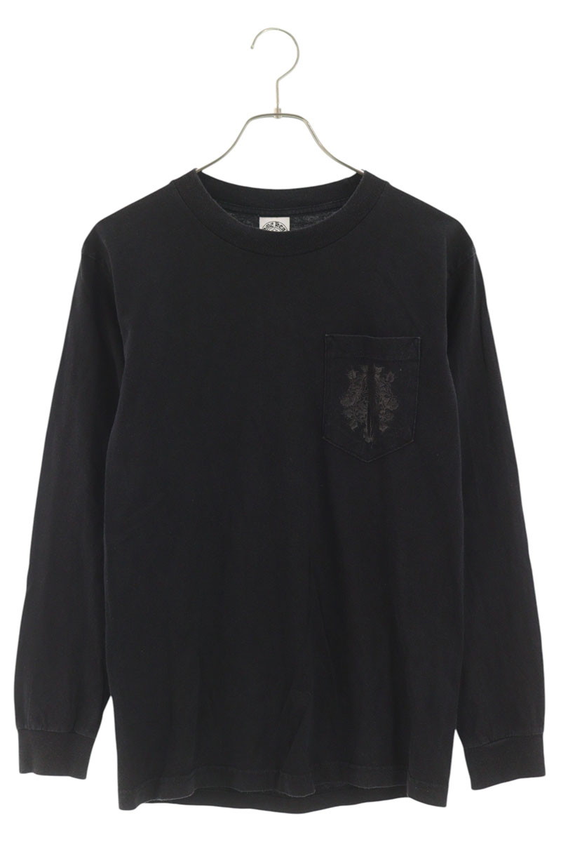 Chrome Hearts 袖フローラルプリント長袖カットソー