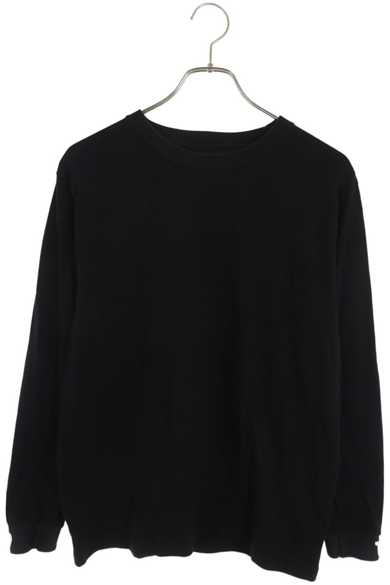Back Logo Print Long-sleeve Cut-and-Sew
