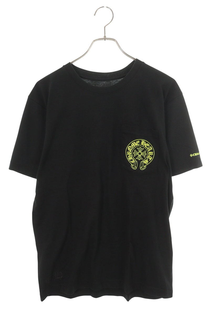 Horseshoe Tee Black Yellow
