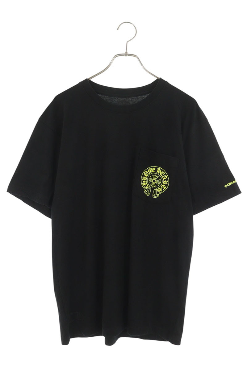 Horseshoe Tee Black Yellow