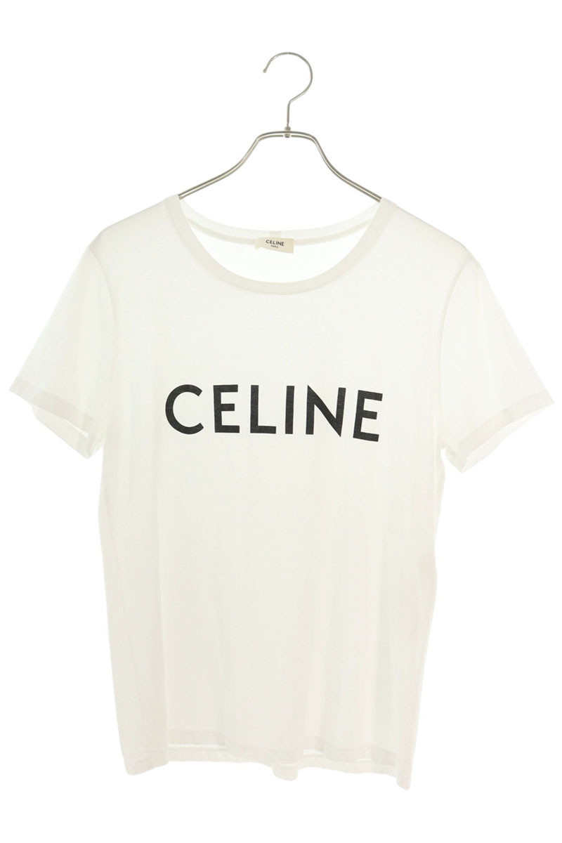CELINE ロゴプリントTシャツ