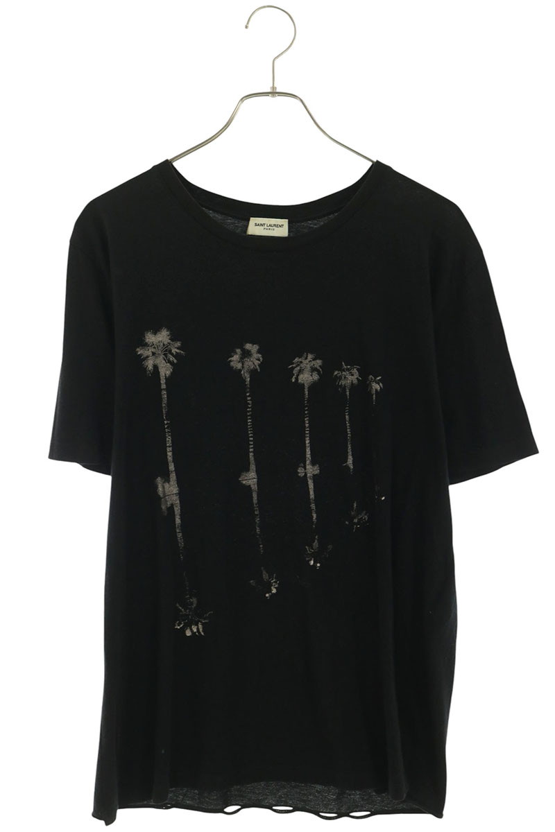 SAINT LAURENT PARIS パームツリーTシャツ