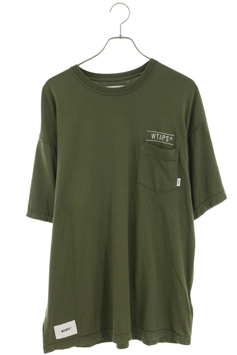 (W)TAPS ショートスリーブ コットン クレバスTシャツ