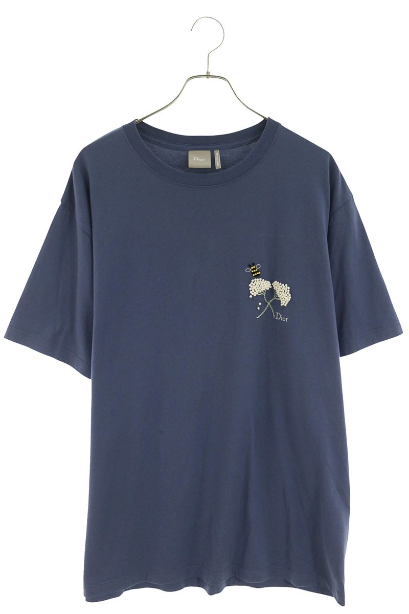 DIOR フラワービー刺繍Tシャツ