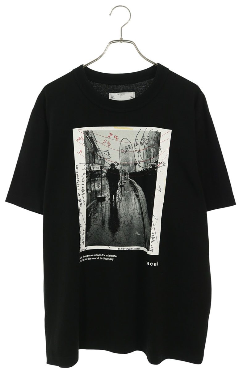 Sacai フォトプリントTシャツ
