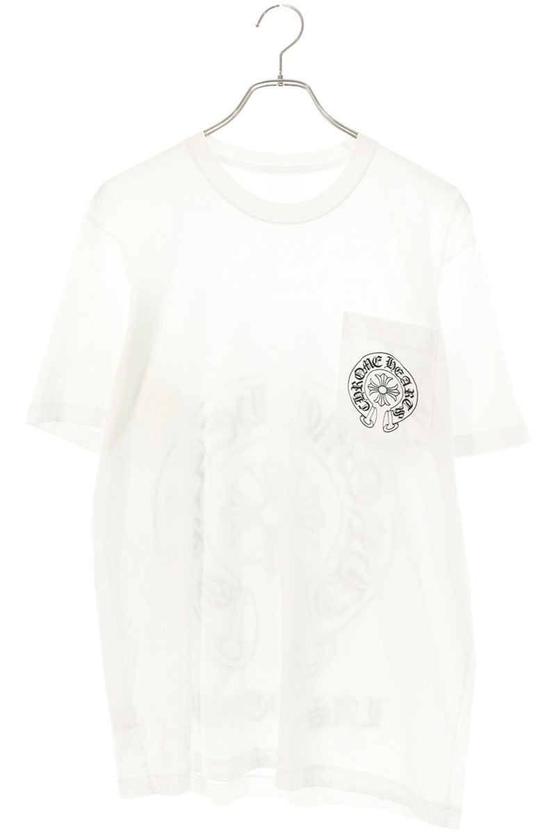 Chrome Hearts バックホースシュープリントTシャツ