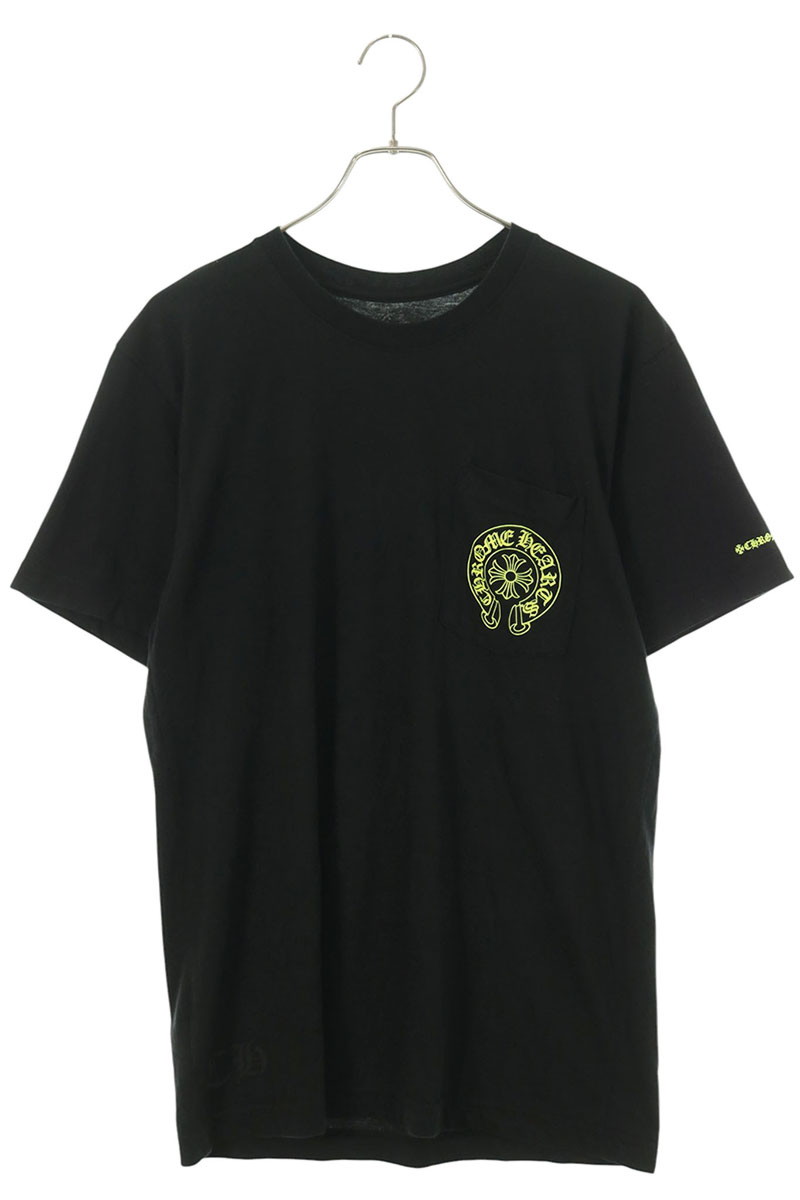 Horseshoe Tee Black Yellow