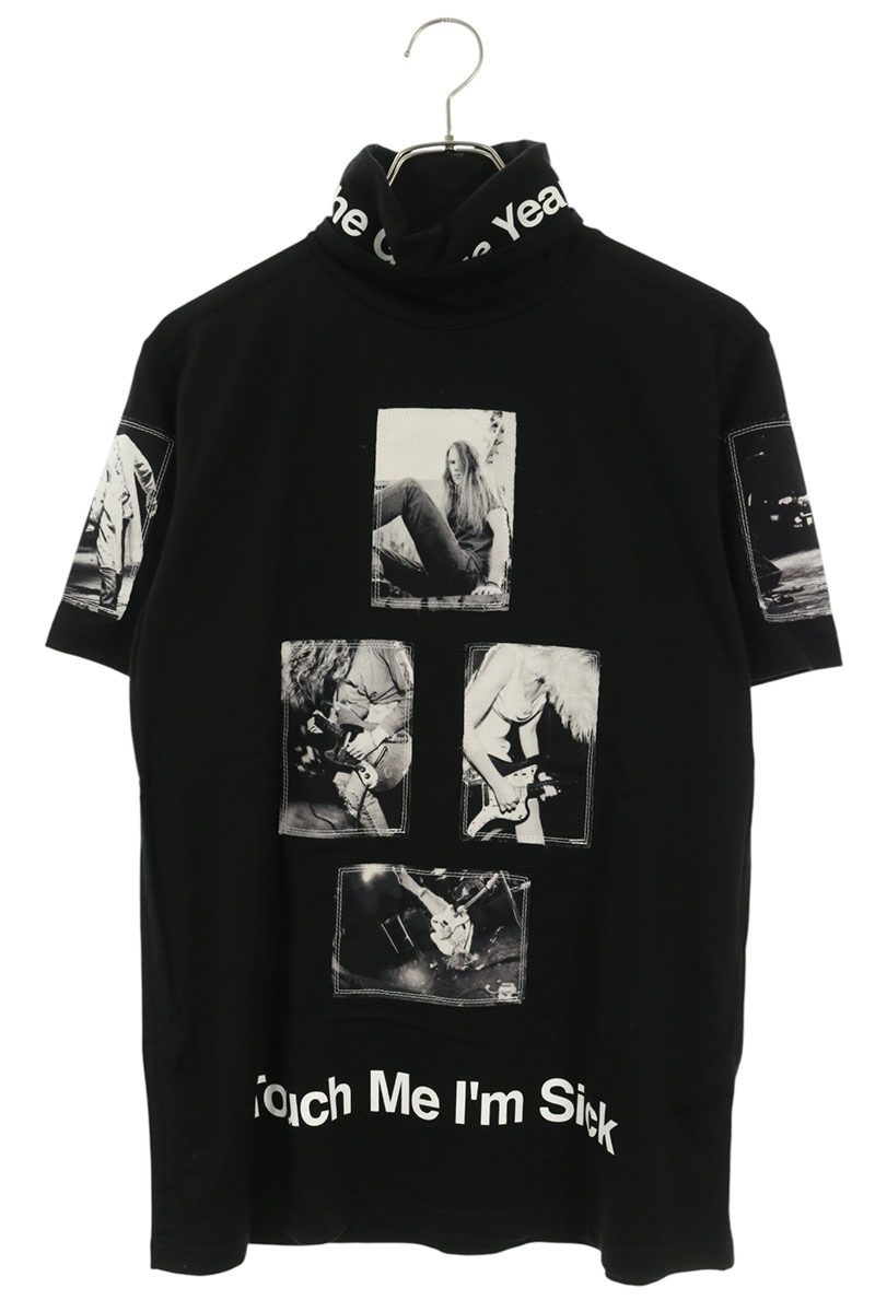 .TAKAHIROMIYASHITATheSoloIst. チャールズピーターソンフォトプリントパッチTシャツ