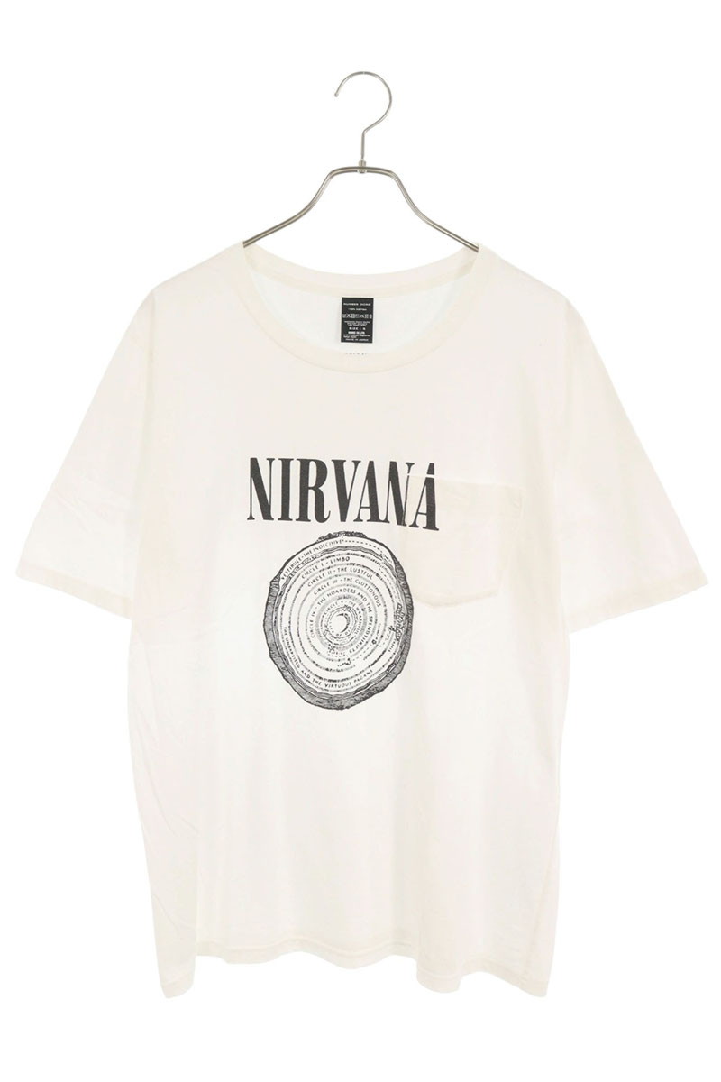 NUMBER(N)INE NIRVANAプリントポケットTシャツ