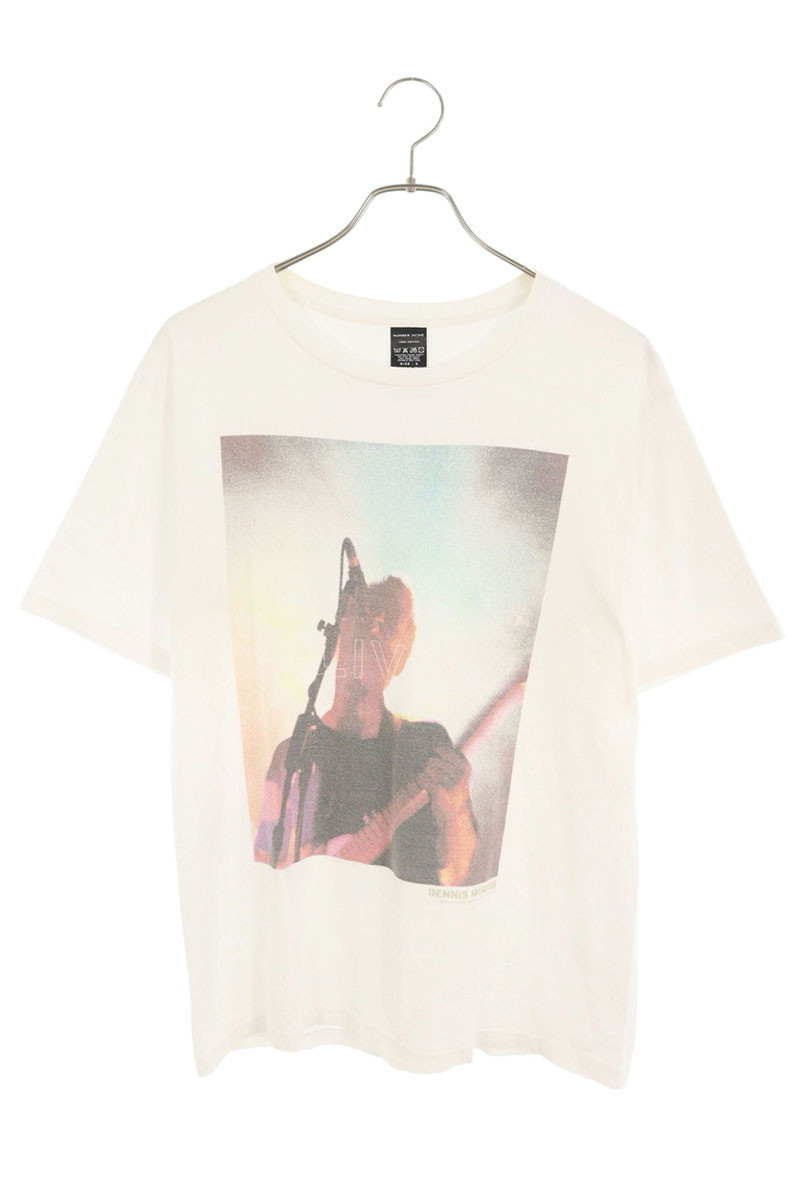 NUMBER(N)INE DENNIS MORRISフォトプリントTシャツ
