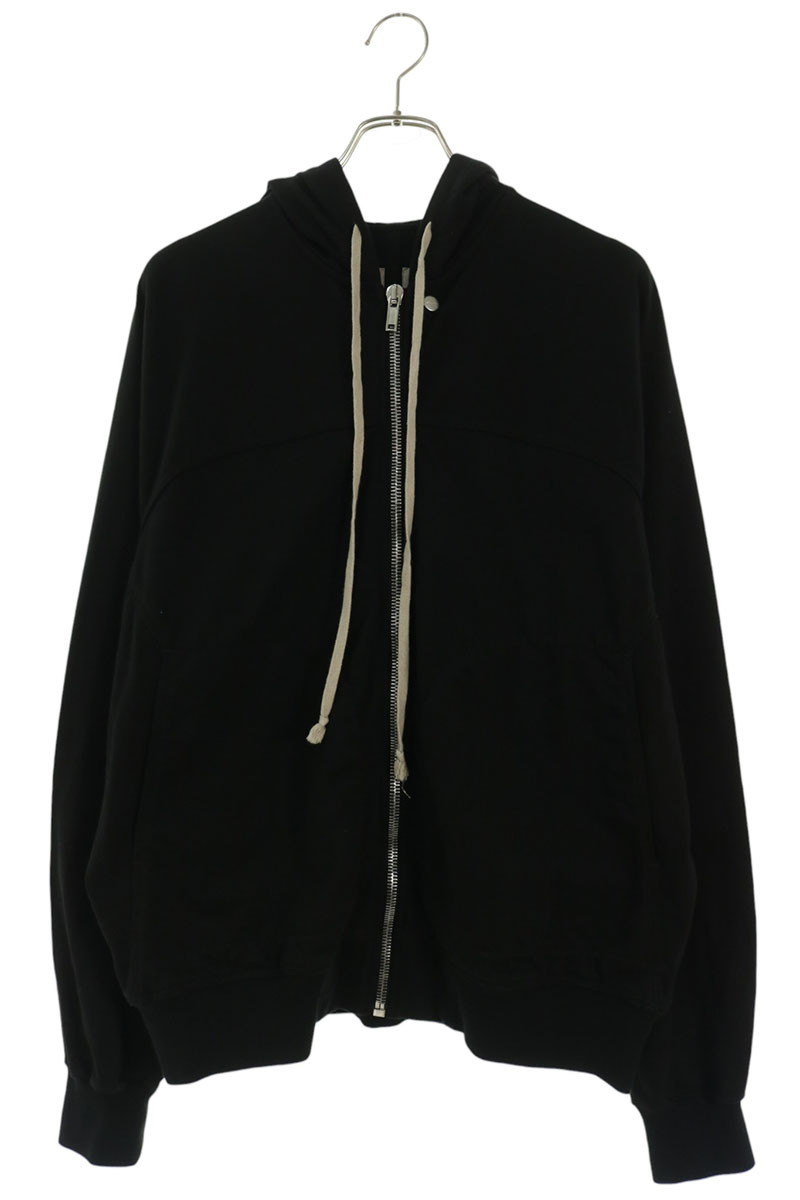 Rick Owens ドローコードジップアップパーカー