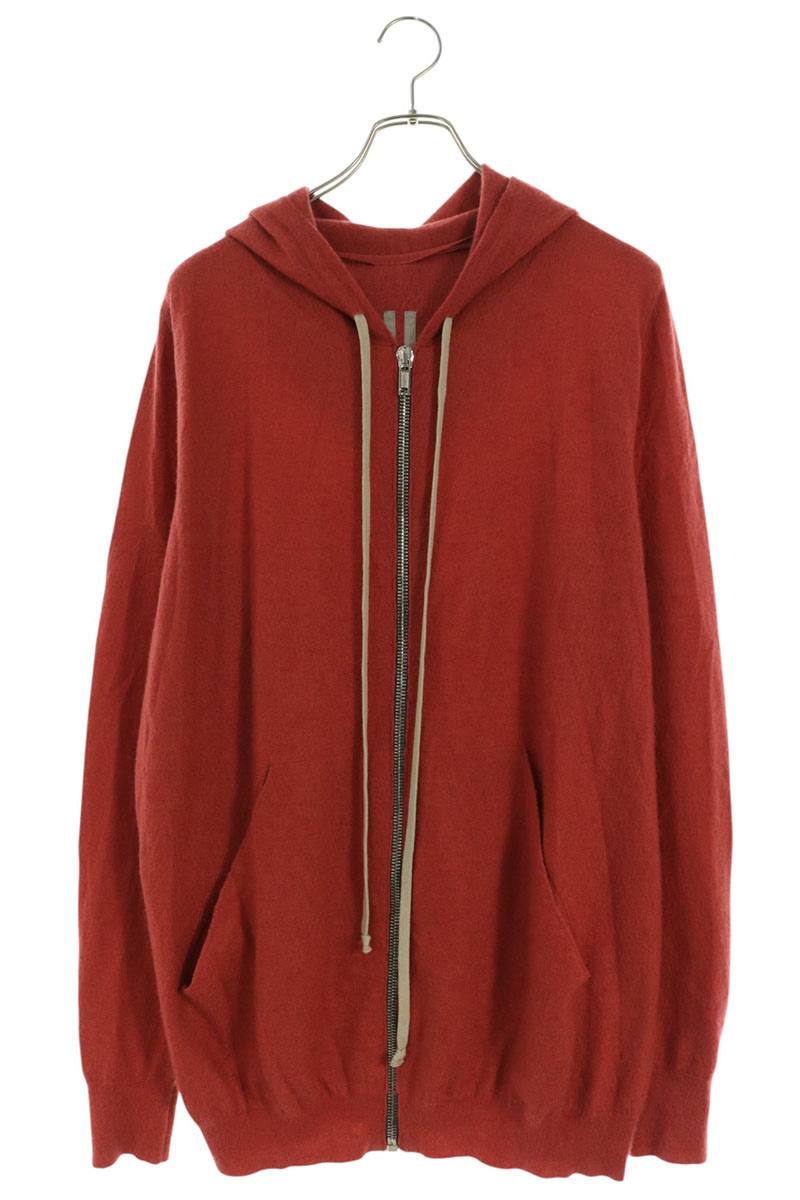 Rick Owens カシミアニットジップアップパーカー