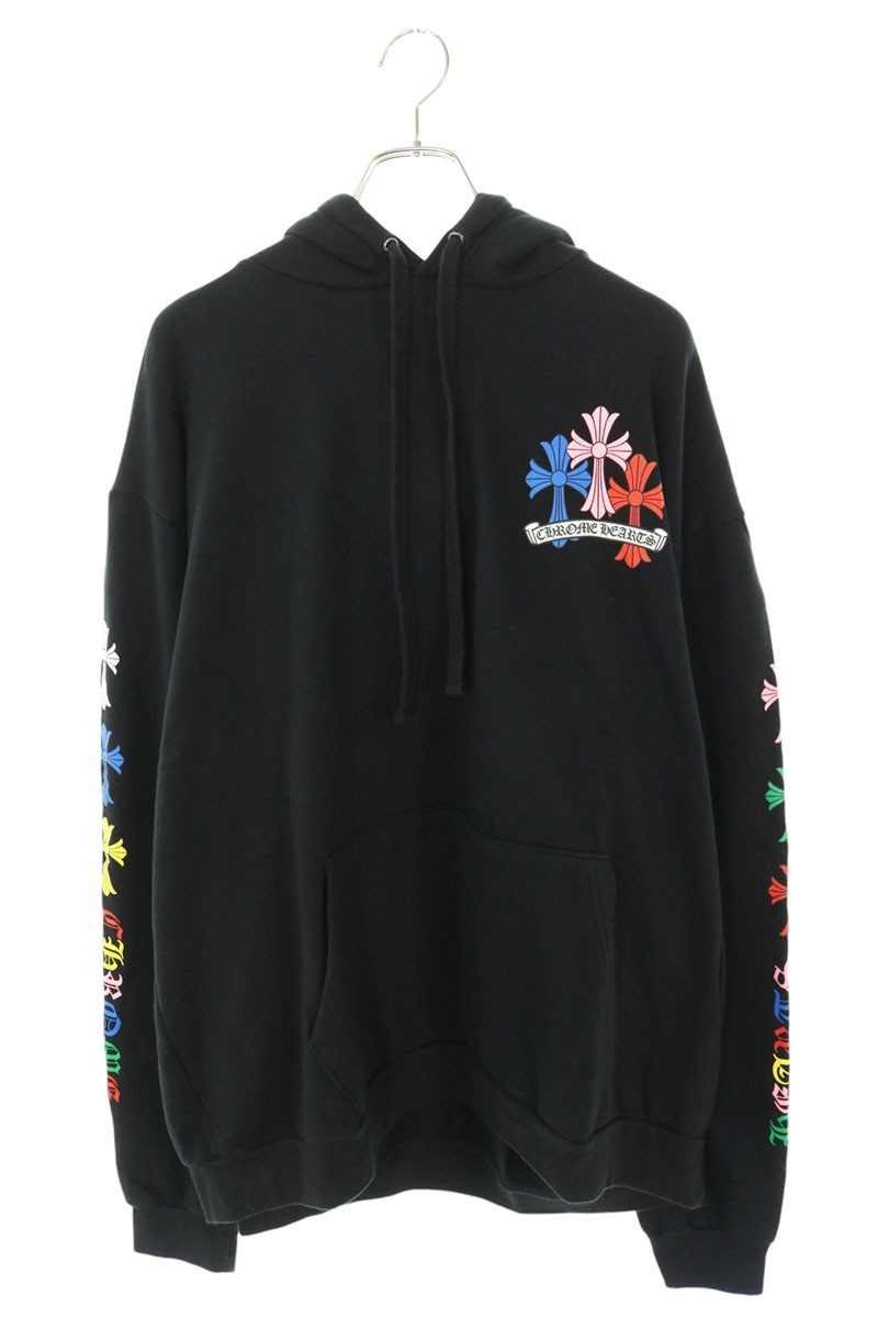Chrome Hearts マルチセメタリークロスプリントプルオーバーパーカー