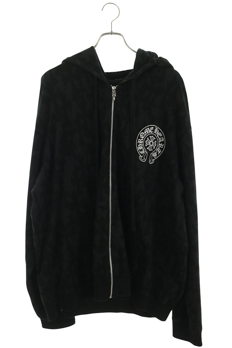 Graveyard Cemetery Cross Sweat Zip Up Hoodie