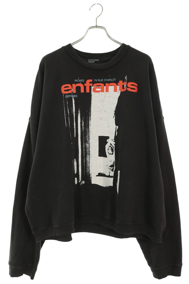 ENFANTS RICHES DEPRIMES グラフィックプリントスウェット