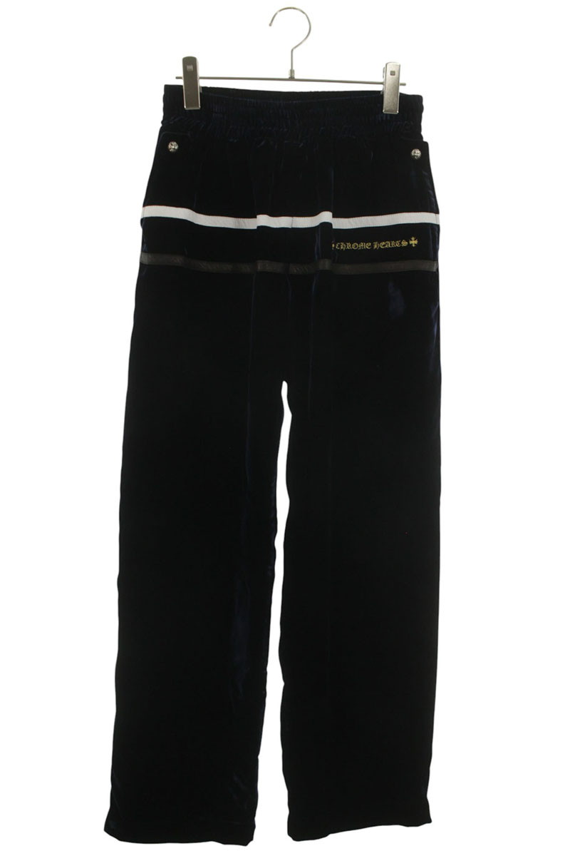 VELVET TRACKSUIT PANTS
