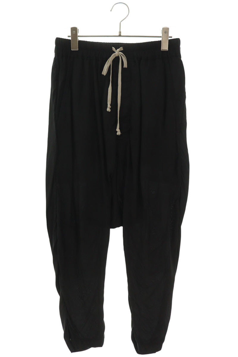 Rick Owens ドローストリングサルエルロングパンツ