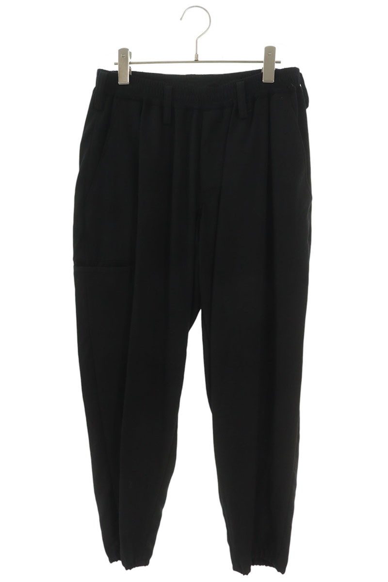 Yohji Yamamoto クラシックシワギャバカラスロングパンツ