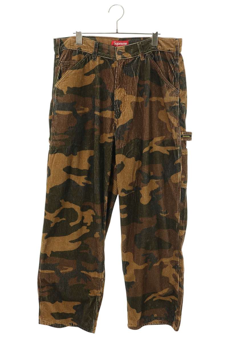SUPREME コーデュロイペインターロングパンツ