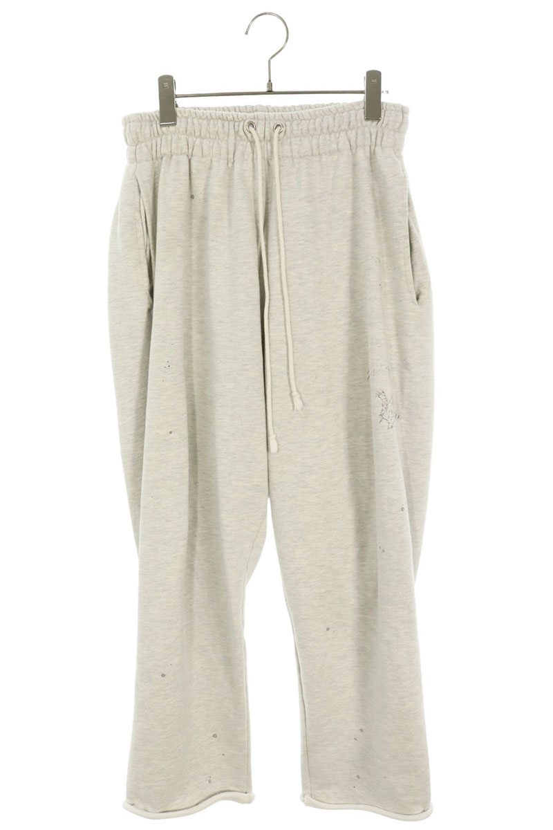 Painted Distressed Sweatshirt Long Pants