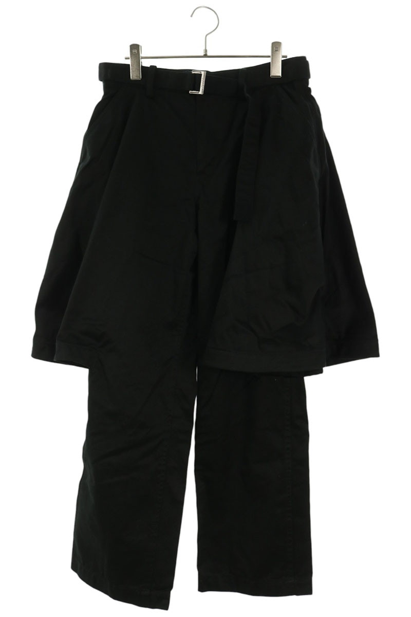 Sacai コットンチノロングパンツ