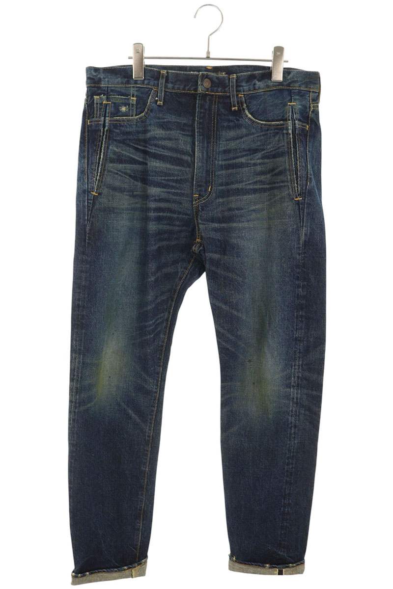 MIHARAYASUHIRO ヴィンテージ加工デニムパンツ