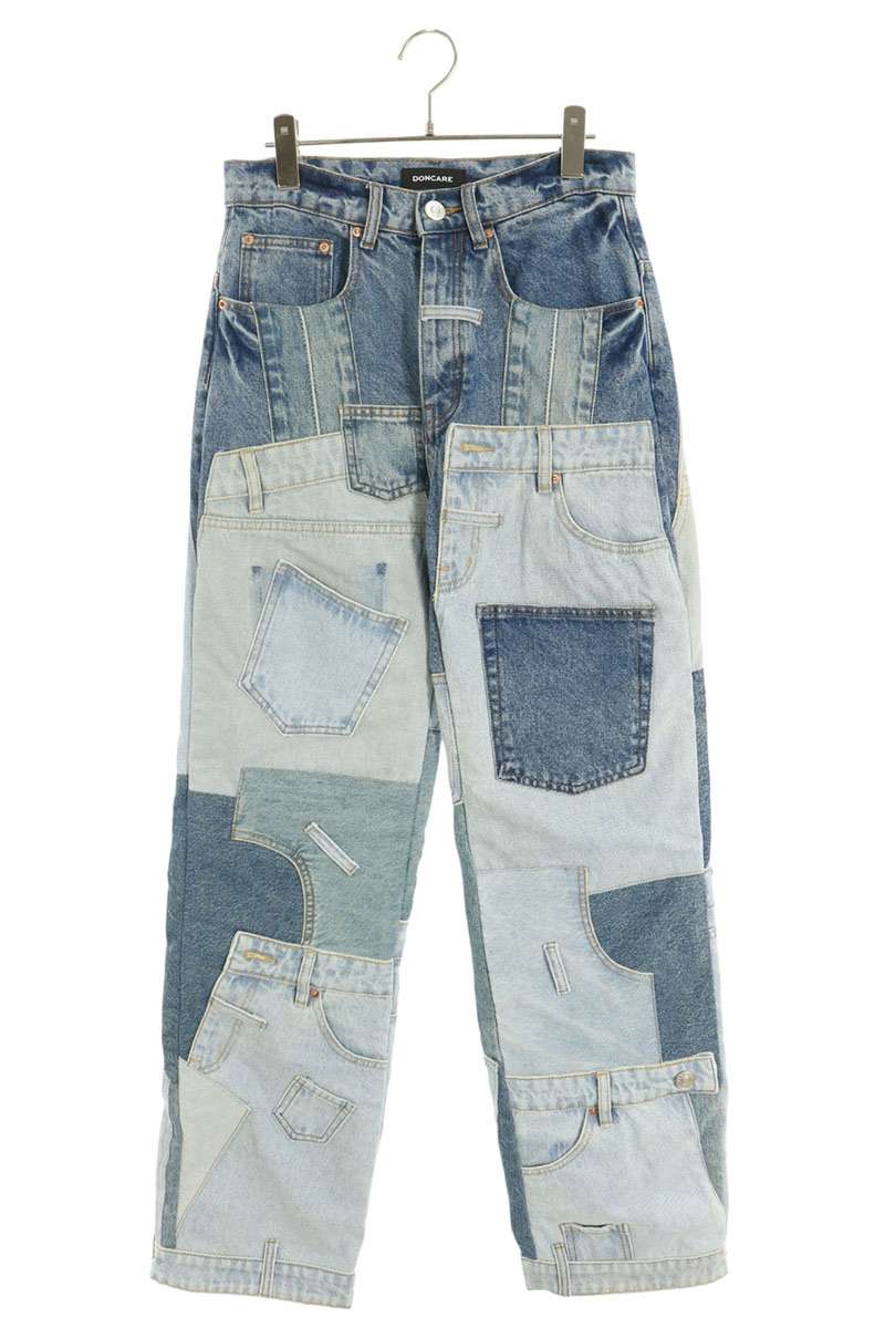 Reconstructed Denim Pants