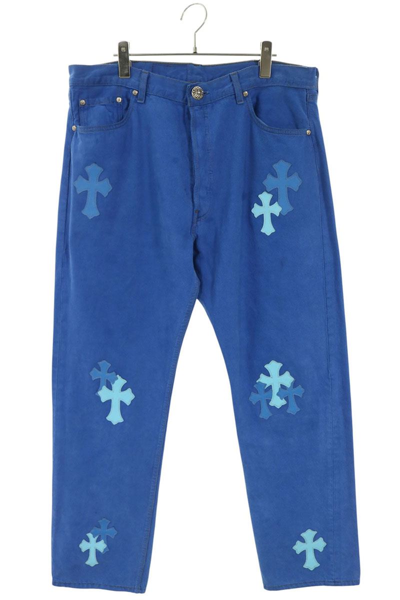 U VNTG JEAN BL RED TAB