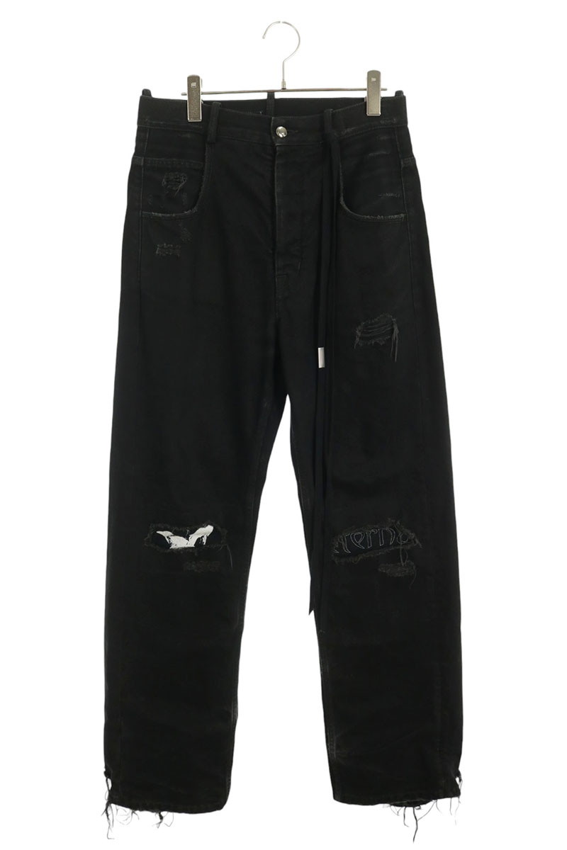 2501-M-TR41 5-POCKETS COMFORT TROUSERS WITH PATCH FADED