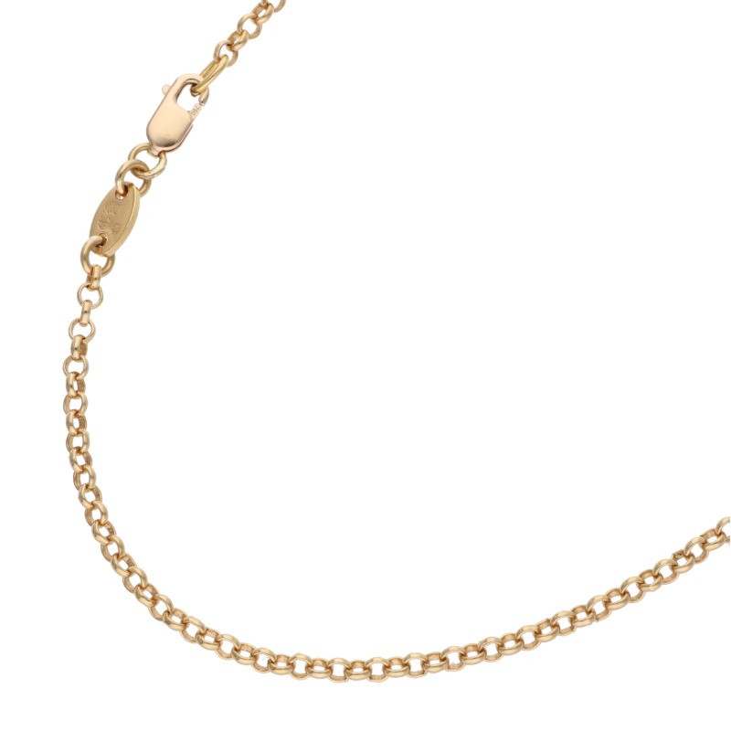 22K NECKCHAIN R20 / Roll Chain 20inch
