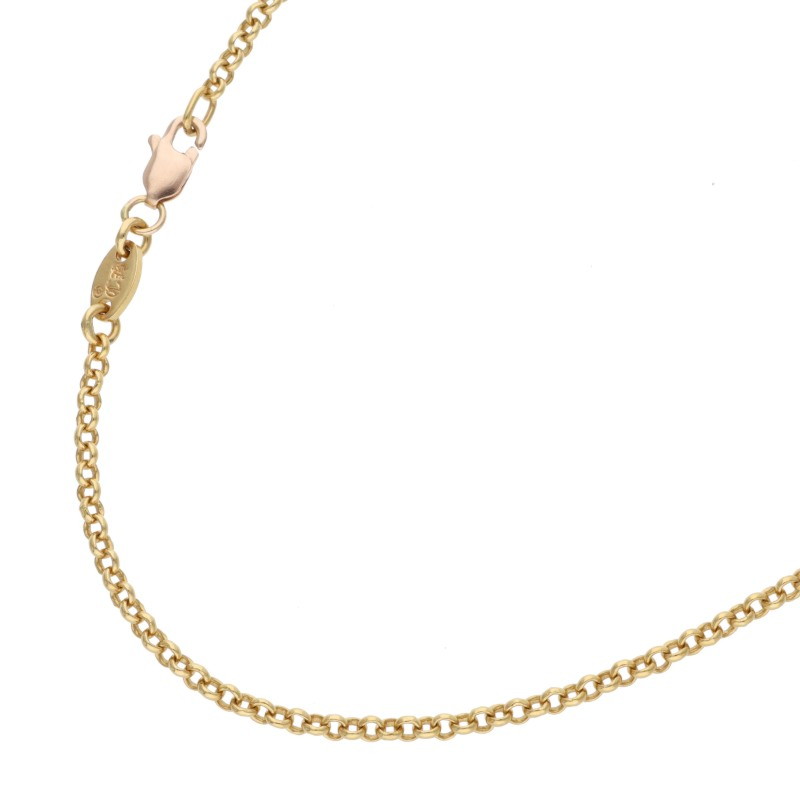 22K NECKCHAIN R16 / Roll Chain 16inch