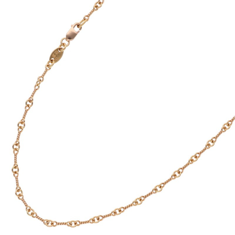 22K NECKCHAIN T20 / Twist Chain 20inch