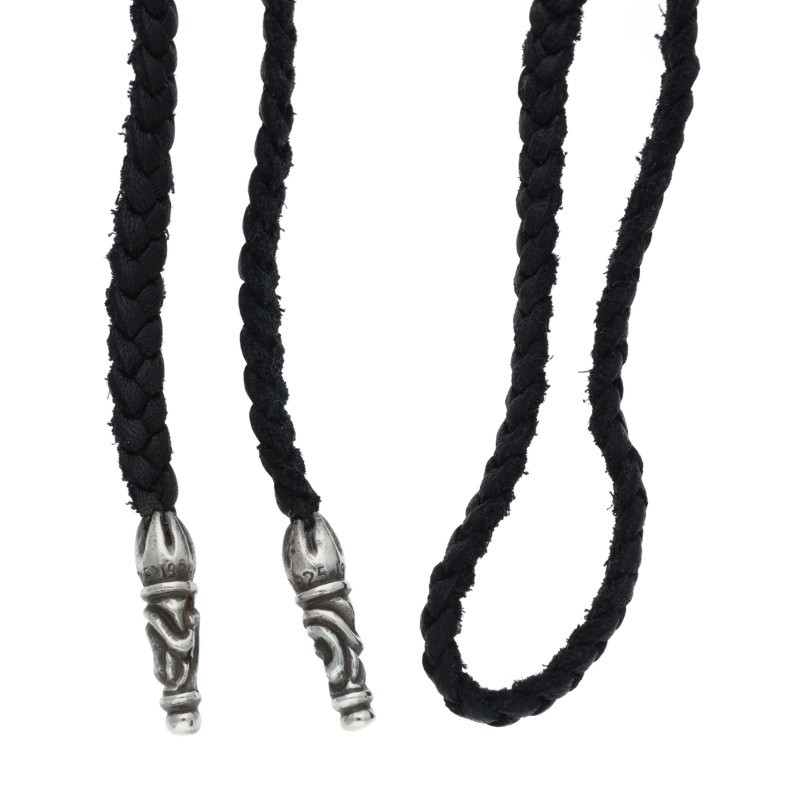 LEATHER BRAID / Scroll Leather Braid