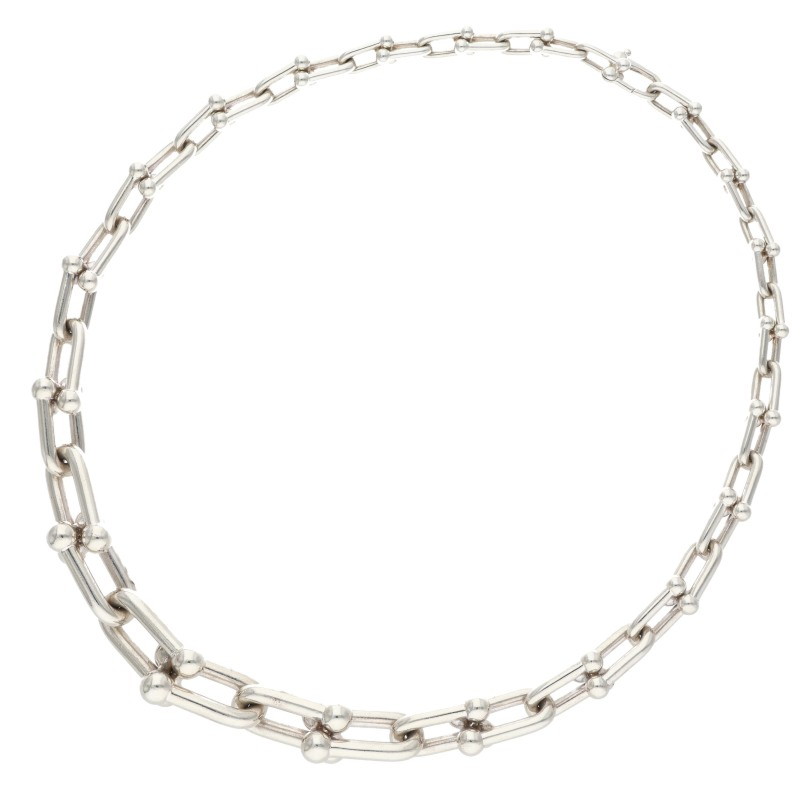 TIFFANY&Co. グラジュエイテッド リンク シルバーネックレス