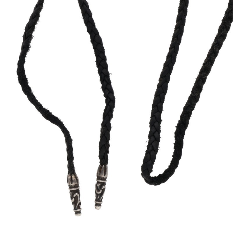 LEATHER BRAID / Scroll Leather Braid