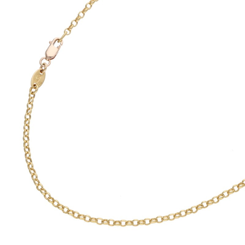 22K NECKCHAIN R18 / Roll Chain 18inch