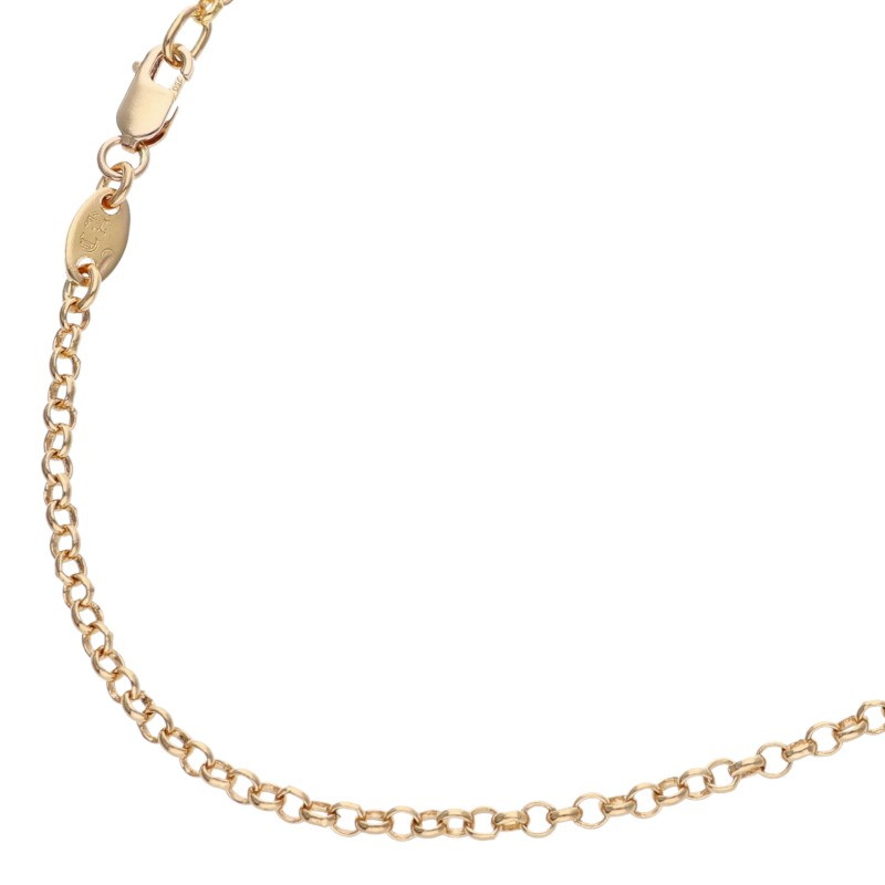 22K NECKCHAIN R18 / Roll Chain 18inch