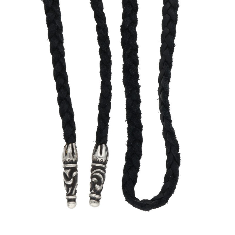 LEATHER BRAID / Scroll Leather Braid