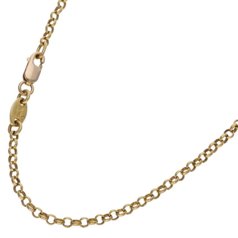 22K NECKCHAIN R18 / Roll Chain 18inch