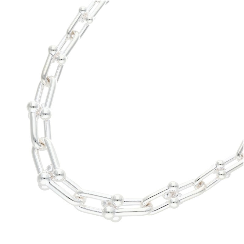 TIFFANY&Co. グラジュエイテッド リンク シルバーネックレス