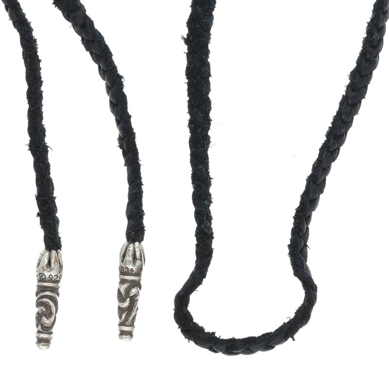 LEATHER BRAID / Scroll Leather Braid