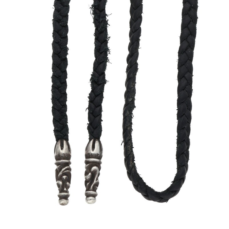 LEATHER BRAID / Scroll Leather Braid